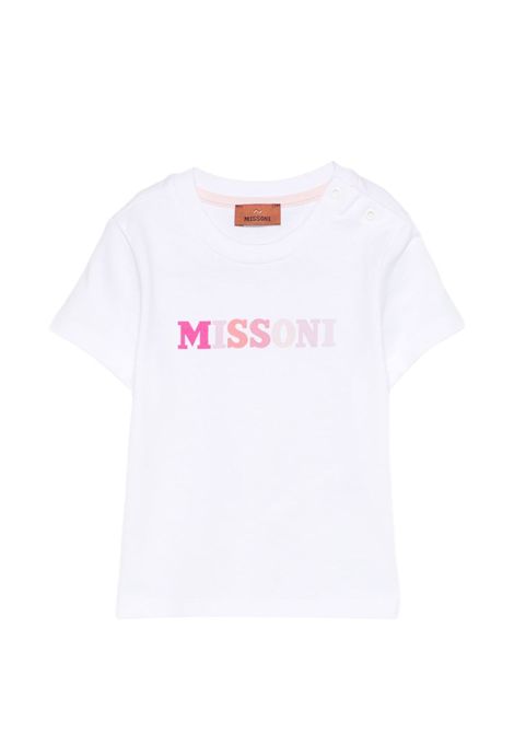 T-shirt con logo MISSONI KIDS | MY8021 Z3672100